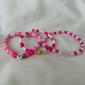 Valentines Bracelets- Set of 3